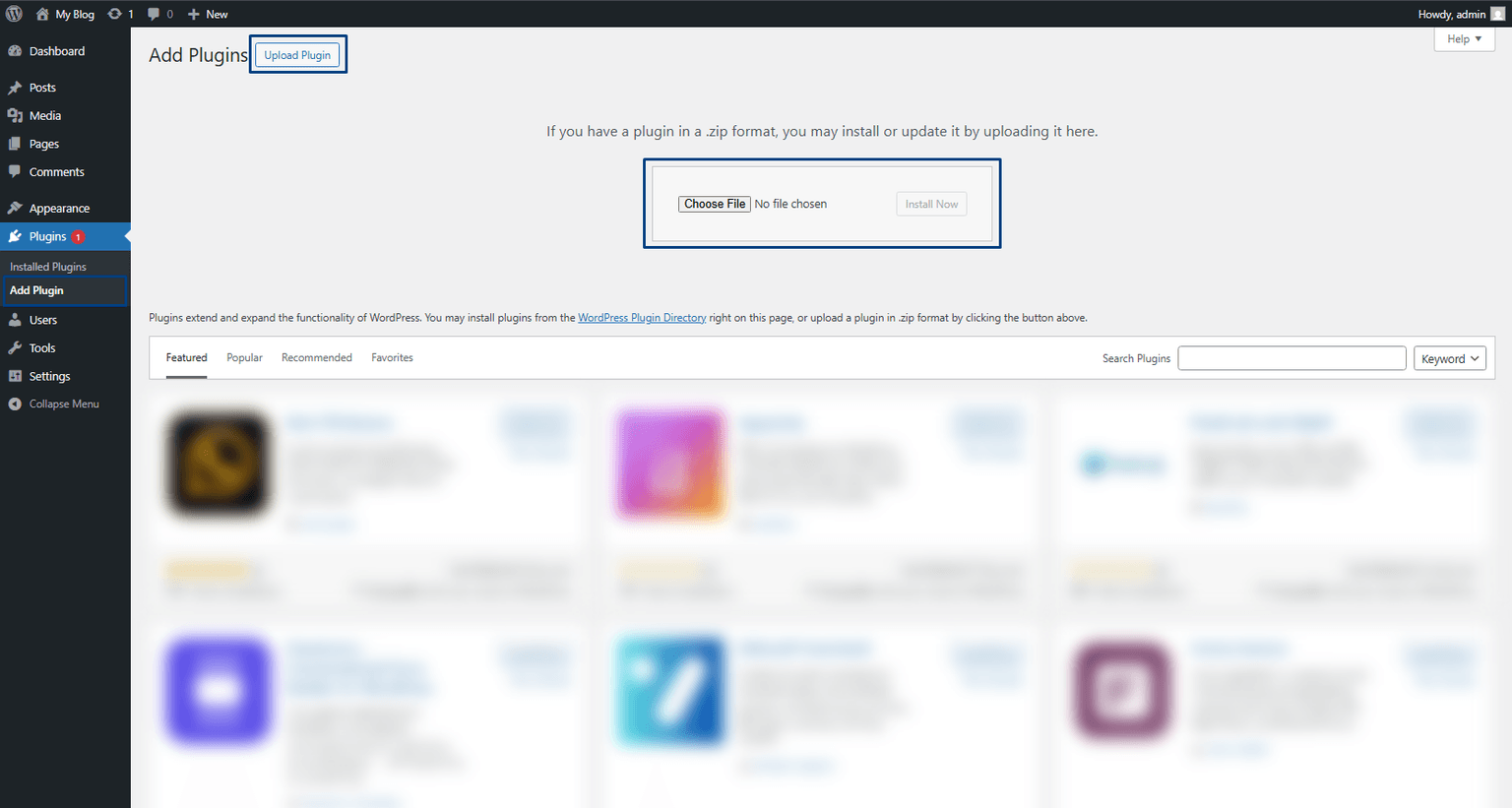 Installing Plugin